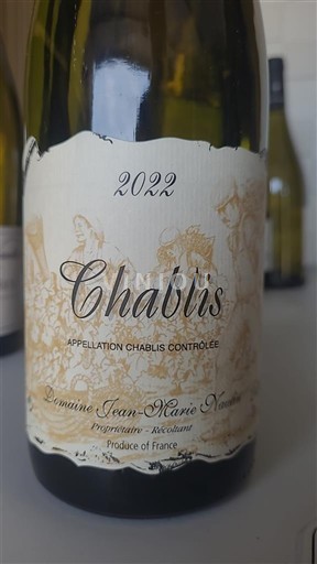 Bourgogne Chablis Domaine Jean-Marie Naulin 2022