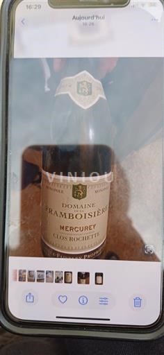 Borgogna Mercurey Domaine La Framboisière Clos Rochette 2014