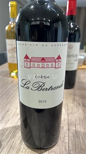 Bordeaux Château La Bertrande 2019