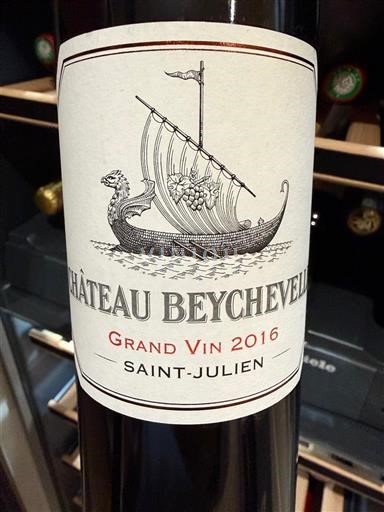 Bordeaux Saint-Julien Grand Cru Château Beychevelle Grand Vin 2016