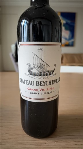Bordeaux Saint-Julien Grand Cru Château Beychevelle Grand Vin 2016