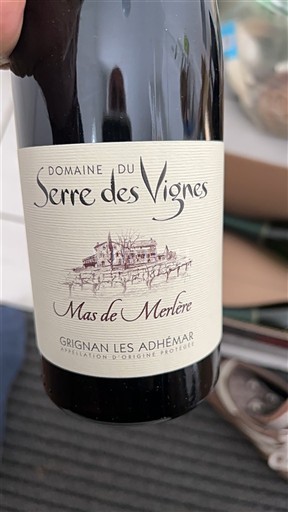 Valle del Rodano Grignan-les-adhémar Domaine Serre des Vignes Mas de Merlère Senza annata
