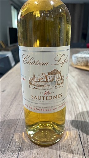 Bordeaux Sauternes Château Lafon 2020