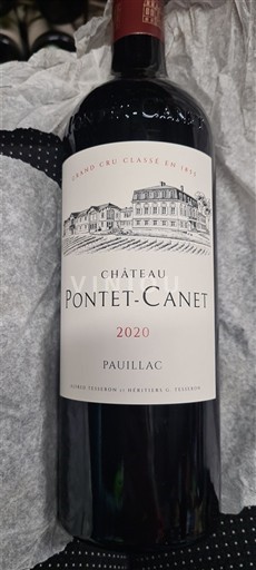 Bordeaux Pauillac Grand Cru Château Pontet-Canet 2020