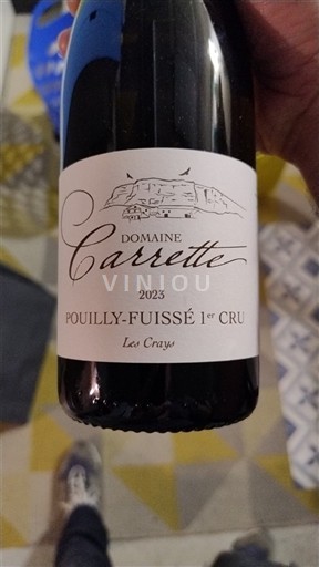 Bourgogne Pouilly-fuissé Premier Cru Domaine Carrette Les Crays 2023