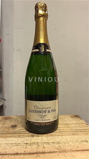 Champaña Champán Janisson & Fils Carte Blanche environ 2010 2010