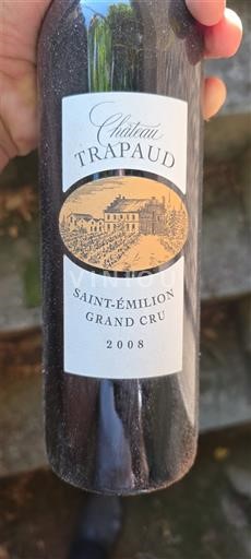 Bordeaux Saint-Émilion Grand Cru Grand Cru Château Trapaud 2008