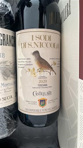 Toscana Non specificato Castellare di Castellina I Sodi di S. Niccolò 2020