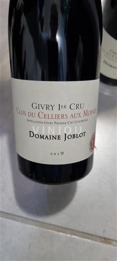 Borgonha Givry Premier Cru Domaine Joblot Clos du Cellier aux Moines 2019