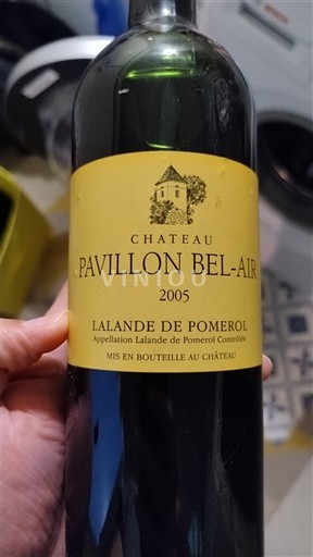 Bordeaux Lalande-de-pomerol Château Pavillon Bel-Air 2005