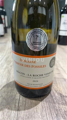 Borgonha Mâcon e mâcon-villages Domaine Terroir des Fossiles 2024