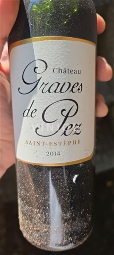 Bordeaux Saint-Estèphe Château Graves de Pez 2014