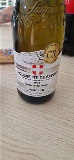 Savoie và Bugey Roussette-de-savoie Domaine Vieux Pressoir Perceval 2023