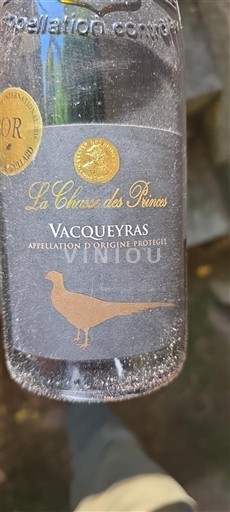 Thung lũng Rhône Vacqueyras La Chasse des Princes 2014