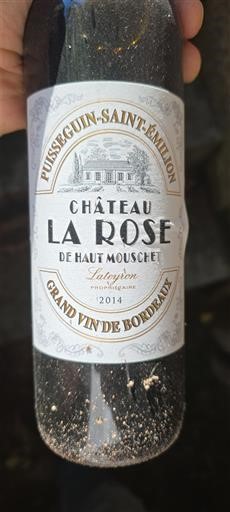 Bordeaux Puisseguin-Saint-Émilion Château La Rose de Haut Mouchet 2014