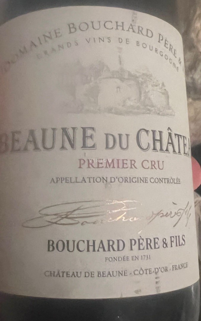 Bourgondië Niet gespecificeerd Premier Cru Bouchard Père & Fils Beaune du Château 2017