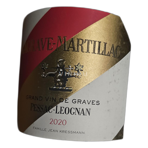 Bordeaux Pessac-Léognan Lagrave-Martillac 2020