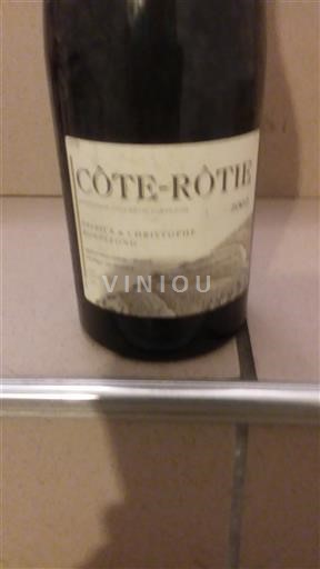 Rona dolina Côte-rôtie Michel & Christophe Bonnefond 2002