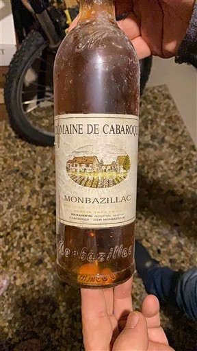 Southwest Monbazillac Domaine Cabarou 1995