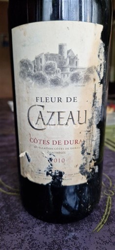 Southwest Côtes de Duras Cazeau Fleur de 2010