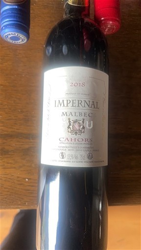 Sud-Ouest Cahors Impernal Malbec 2018