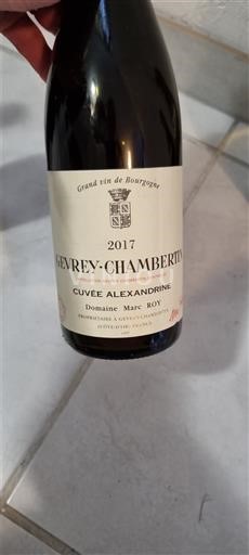 Borgogna Gevrey-Chambertin Domaine Marc Roy Alexandrine 2017