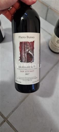 Piedmont Wines Barbaresco Piero Busso San Stunet 2017