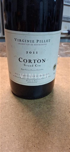 Bourgogne Corton Grand Cru Virginie Pillet 2011