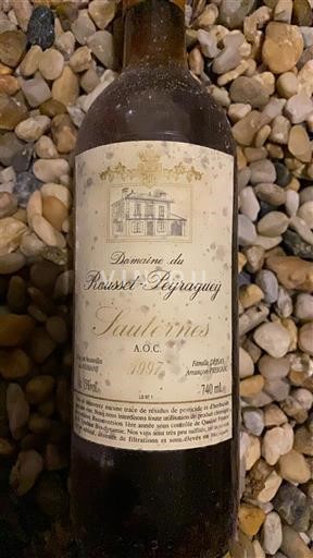 Bordeaux Sauternes Domaine Rousset-Peyraguey 1997