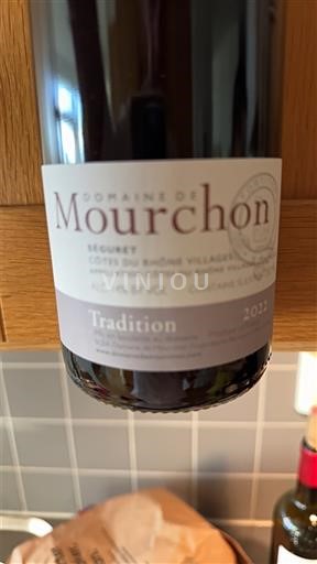 Valle del Ródano Côtes del Ródano Pueblos Domaine Mourchon Tradition 2022