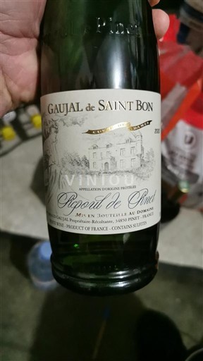 Languedoc Picpoul-de-pinet Gaujal de Saint Bon 2020