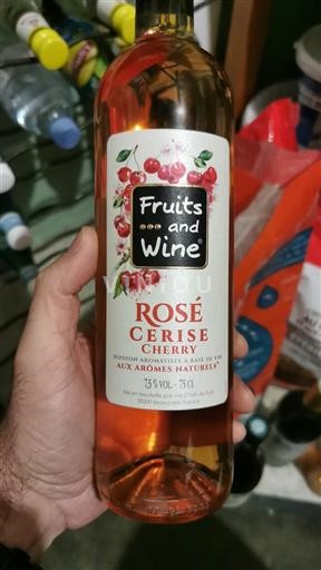 Langvedok Ni doloceno Fruits and Wine Rosé Cerise Neleten.