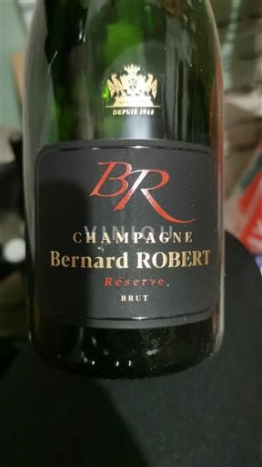 Champaña Champán Bernard Robert Réserve Sin añada