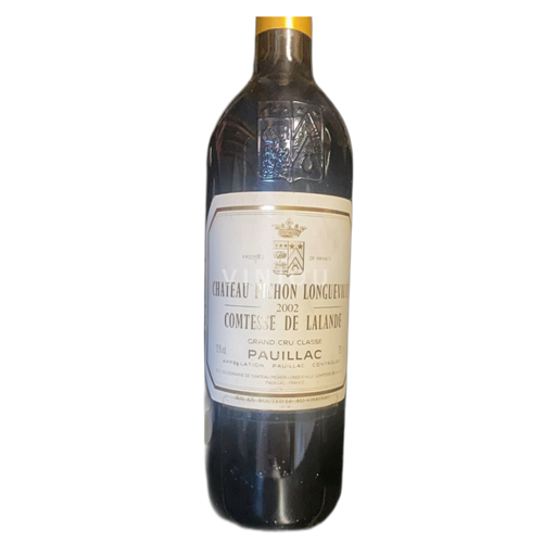 Bordeaux Pauillac Château Pichon Longueville Comtesse de Lalande 2002
