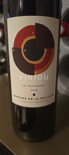 Provence Coteaux de Aix-en-Provence Domaine La Brillane La Traversée 2018