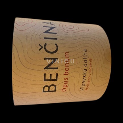 Vin Rouge sec Opus Bonum Bencina 2019 Slovénie Slovénie Littorale Vipava Valley