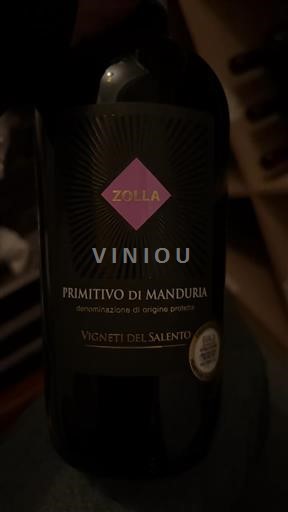 Puglia Primitivo di Manduria Vigneti del Salento Zolla 2021