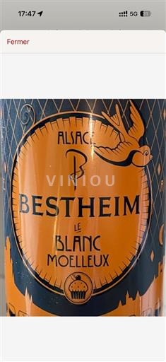 Alsace Bestheim Le Blanc Moelleux Không niên vụ