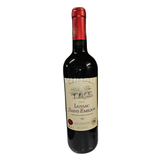 Bordeaux Lussac-saint-émilion L âme du terroir 2018