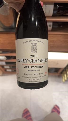 Borgoña Gevrey-Chambertin Domaine Marc Roy Vieilles Vignes 2018