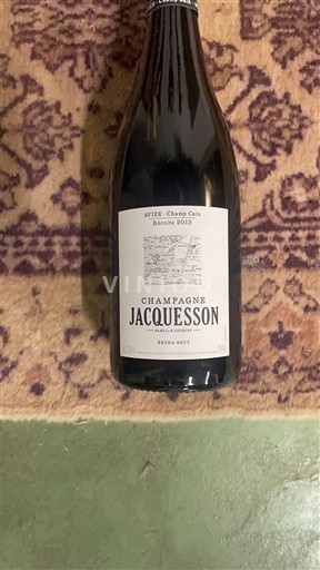Champaña Champán Jacquesson Avize Champ Caïn 2013