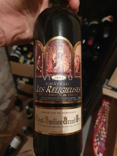 Bordeaux Saint-Émilion Grand Cru Grand Cru Château Les Religieuses 2011