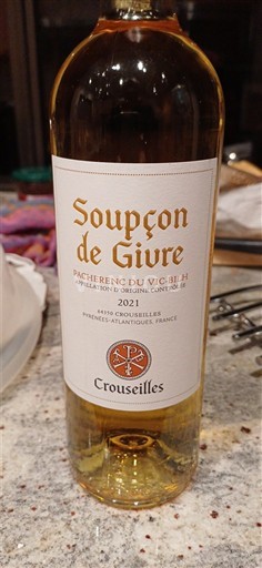 Tây Nam Pacherenc-du-vic-bilh Crouseilles Soupçon de Givre 2021