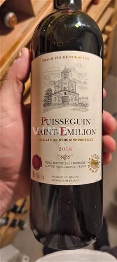 Bordo Писеген-Сент-Емилион L'Âme du Terroir 2018