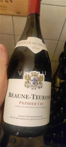 Borgogna Beaune Premier Cru Château Meursault Beaune-Teurons Premier Cru 2018
