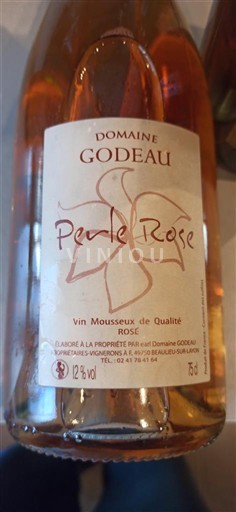 Southwest Not Specified Domaine Godeau Perle Rosé 2018