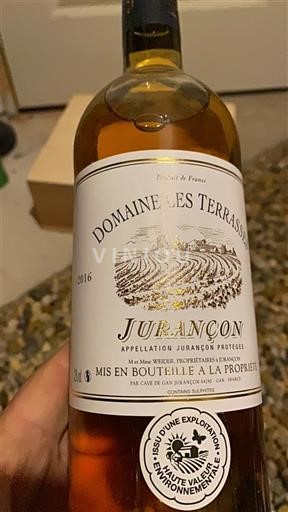 Sudoeste Jurançon Domaine Les Terrasses 2016