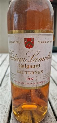 Bordeaux Sauternes Grand Cru Château Lamothe Guignard 1997