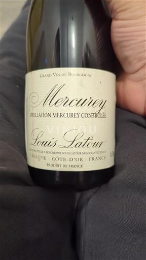 Bourgogne Mercurey Louis Latour Ikke årgangsbestemt