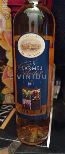 Sudoeste Pacherenc-du-vic-bilh Château Bouscassé Les Larmes Célestes 2016